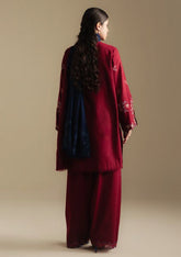 3-PC Unstitched Embroidered Plain Khaddar Coco By Zara Shahjahan | DAWN-5B